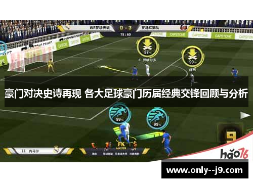 豪门对决史诗再现 各大足球豪门历届经典交锋回顾与分析